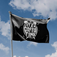 It's Coffee Time Flag - Flag Republic