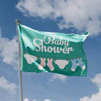 Baby Shower Flag