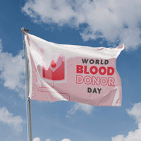 World Blood Donor Day Flag