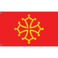 Midi-Pyrenees Region Flag - Flag Republic