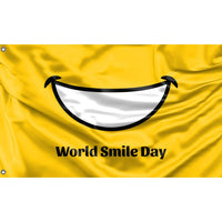 World Smile Day Flag - Flag Republic