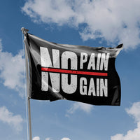 No Pain No Gain Flag - Flag Republic