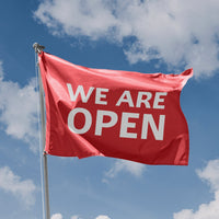 We Are Open Flag