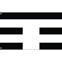 Black And White Flag