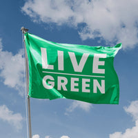 Live Green Flag - Flag Republic