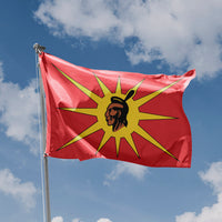 Historical Mohawk Warrior Society Flag