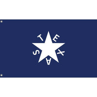 Historic De Zavala Texas Flag - Flag Republic