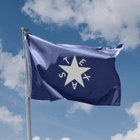 Historic De Zavala Texas Flag - Flag Republic