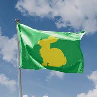 Bunny Silhouette Flag - Flag Republic