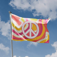 Peace Sign On Bright Background