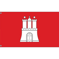 Hamburg, Germany Flag - Flag Republic
