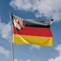 Rhineland-Palatinate, Germany Flag