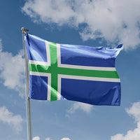 Komi Nordic Cross Flag - Flag Republic