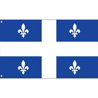 Flag of Quebec, Canada - Flag Republic