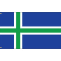 Komi Nordic Cross Flag - Flag Republic