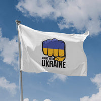 Stand With Ukraine Flag - Flag Republic