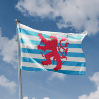 Civil Ensign of Luxembourg Flag