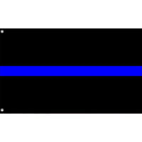 Thin Blue Line Flag - Flag Republic