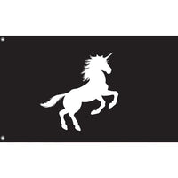 White Unicorn Flag