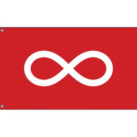 Metis Red Flag - Flag Republic