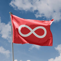 Metis Red Flag - Flag Republic