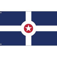 Flag of Indianapolis, USA - Flag Republic