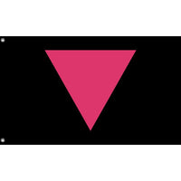 Pink Triangle Pride Flag - Flag Republic