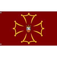 Flag of Val d'Aran, Catalonia - Flag Republic