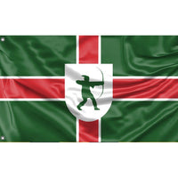 County Flag of Nottinghamshire, UK