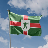 County Flag of Nottinghamshire, UK
