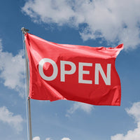 Open Red Flag - Flag Republic