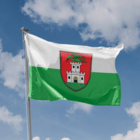 Flag of Ljubljana, Slovenia