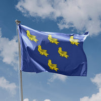 Flag of Sussex, UK