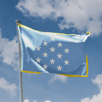 Medal of Honor Flag with Gold Fringe