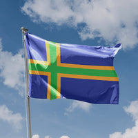 Unofficial flag of Vendsyssel, Denmark - Flag Republic