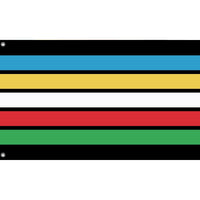 Simplified Horizontal Disability Pride Flag