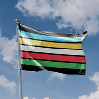 Simplified Horizontal Disability Pride Flag