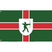 County Flag of Nottinghamshire, UK
