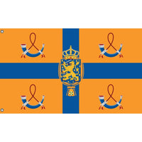 Royal Standard of the Netherlands - Flag Republic