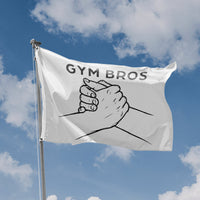 Gym Bros White Flag