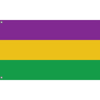 Mardi Gras Flag