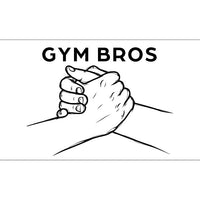 Gym Bros White Flag