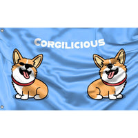 Corgilicious Flag - Flag Republic