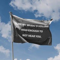 Music Volume Flag