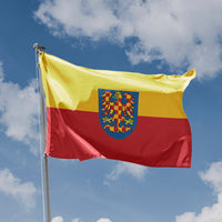 Flag of Moravia with Eagle - Flag Republic