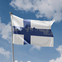 Helsinki Skyline Flag - Flag Republic