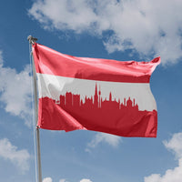 Vienna Skyline Flag