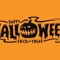 Happy Halloween Pumpkin Flag