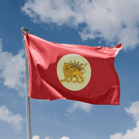 Flag of Mohammad Khan Qajar - Flag Republic