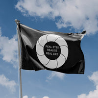 Real Eyes Realise Real Lies Flag
